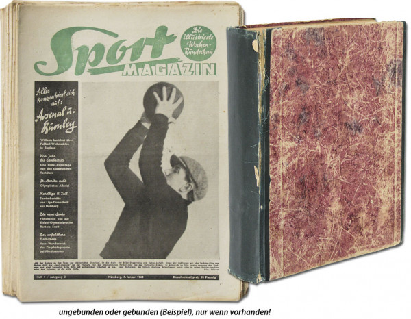 Sport Magazin 1948 : 3.Jg.: Nr.1-52, komplett