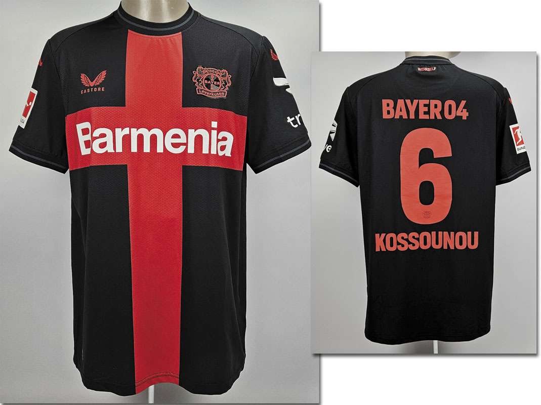 match worn football shirt Bayer Leverkusen 2023 | AGON