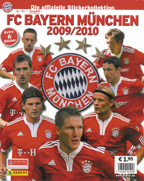 Sammelbilder-Panini - Die offizielle Stickerkollektion FC Bayern München 2009/2010.