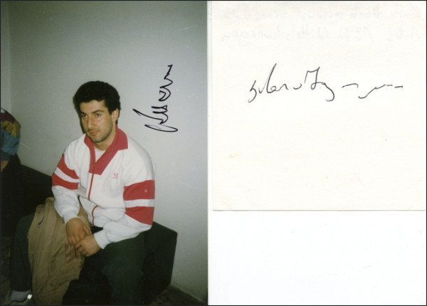 Kachiasvilis, Akakios: Autograph Olympic Games 1992 Weightlifting GUS
