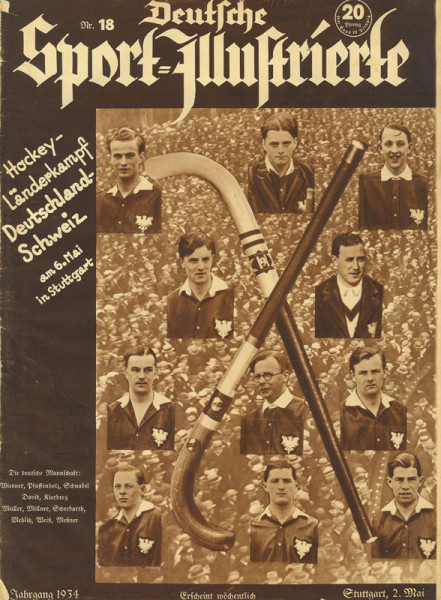 Sport Illustrierte 34: 18 vom 02.05.1934: Hockey-LS : D - Schweiz