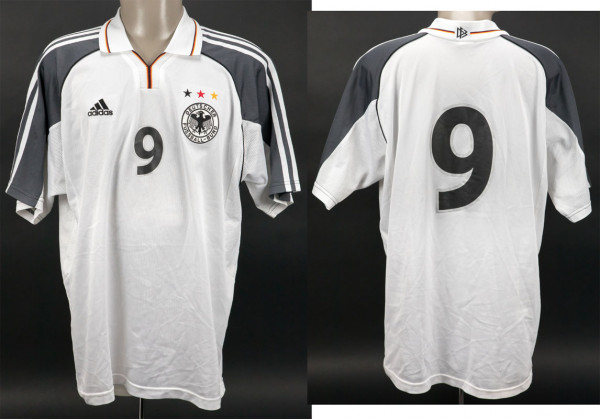 Oliver Bierhoff am 07.10.2000 gegen England, DFB - Trikot 2002 WM Qualifikation