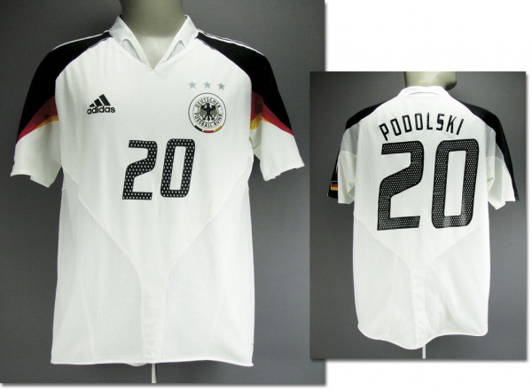 Lukas Podolski, DFB Auswahl 2004/2005, DFB - Trikot 2004/2005