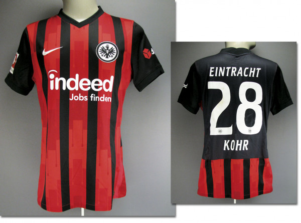 match worn football shirt Eintr. Frankfurt 2020