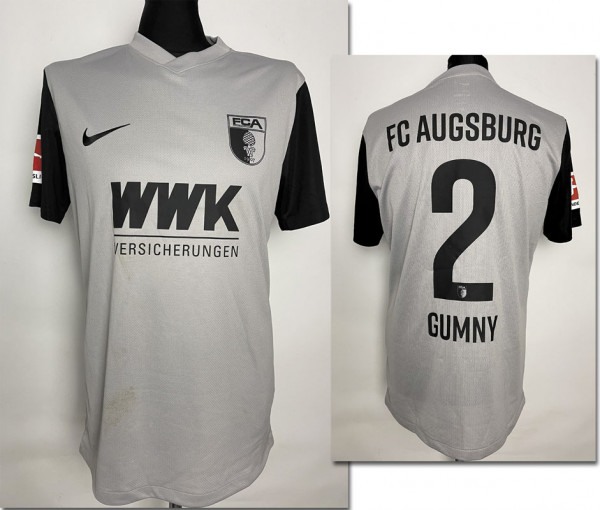 match worn football shirt FC Augsburg 2022/23