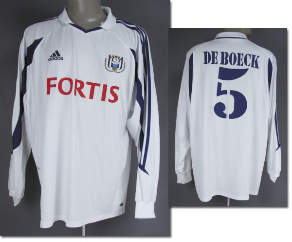 match worn football shirt RSC Anderlecht 2004/05