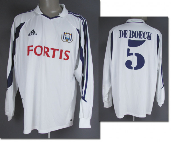 Glen De Boeck, am 20.10.2004 gegen Werder Bremen, Anderlecht, RSC - Trikot 2004/05