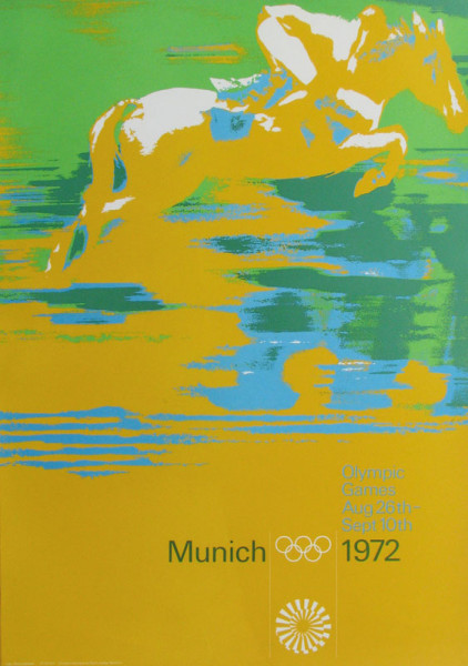 Poster Olympic Summer Games 1972 Munich