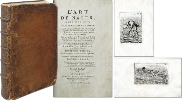 L'Art de Nager. Quatrieme édition (1782)
