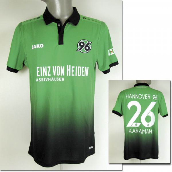 match worn football shirt Hannover 96 2017/18