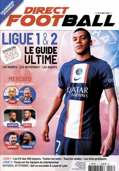 Direct Football - Le vrai guide de la saison 2022-2023.