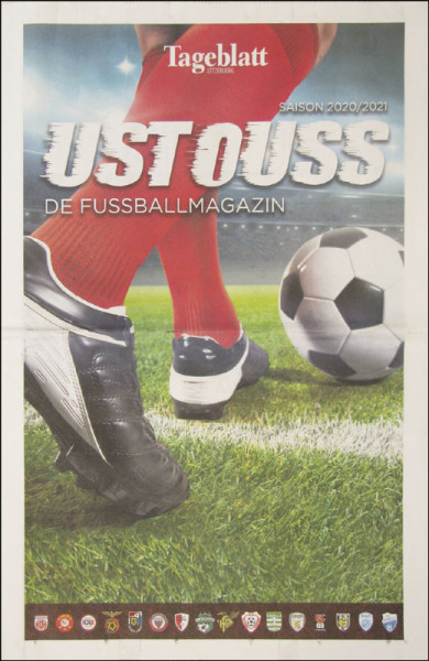 Ustouss de Fussballmagazin Saison 2020/2021.