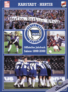 Hertha, Berlins Stolz. Offizielles Jahrbuch Saison 1999/2000