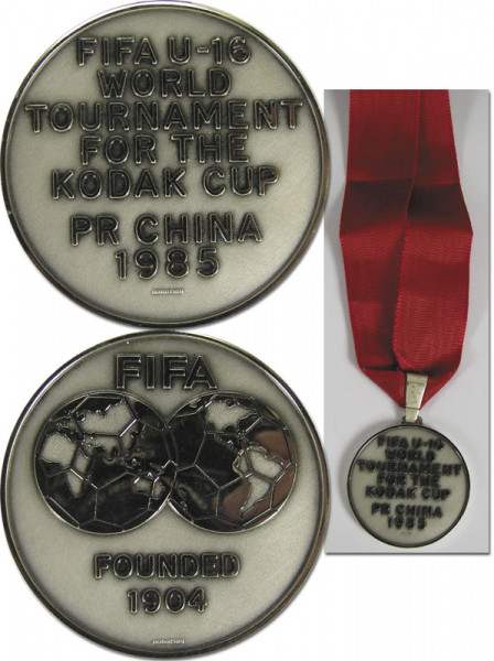 Winner medal FIFA Youth Championships 1985 China