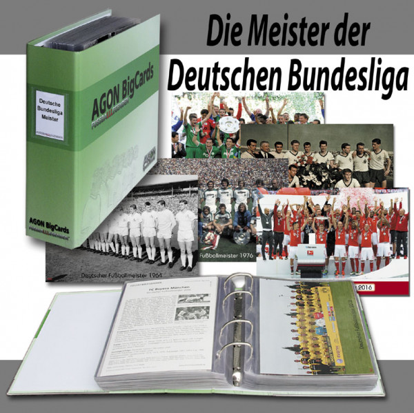 German Football Champions 1964 to 2019 AGON Big Cards