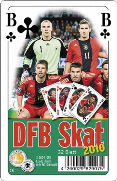 DFB AllStar Skat 2010, Kartenspiel: Skat
