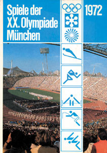 Spiele der XX.Olympiade München, Augsburg, Kiel. XI.Olympische Winterspiele Sapporo. Hrsg.von Rheinischer Braunkohleverkauf.