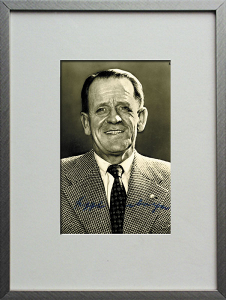 Herberger, Sepp: Autograph: Sepp Herberger