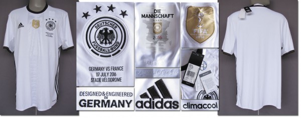 EM 2016 Fantrikot Deutschland, DFB - Trikot 2016