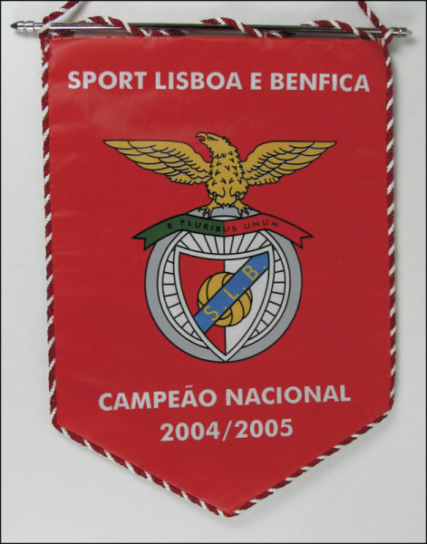 Sport-Lisboa-E-Benfica. Campeao Nacionaö 2004/2005, Lissabon,Benfica - Wimpel 04