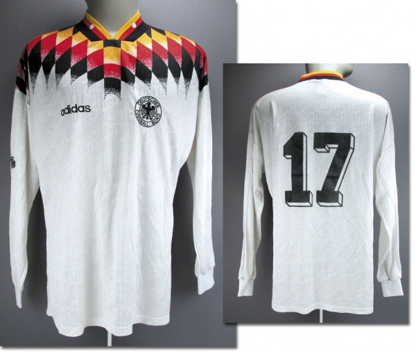 match worn football shirt Germany 1994/95