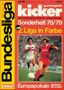 Sondernummer 1978 : Kicker Sonderheft 78/79 BL