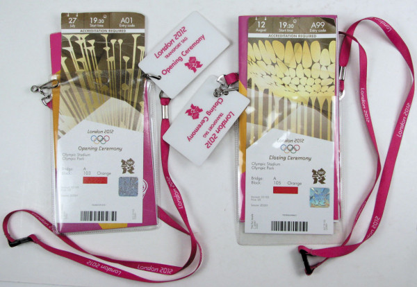 Olympic Games 2012 Ticket Opening + Closing Cerem