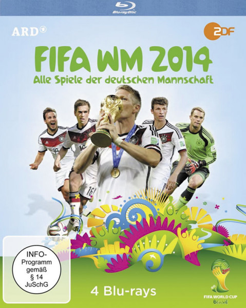 FIFA WM 2014 - Deutsche Spiele, VIDEO - Blu-ray Video