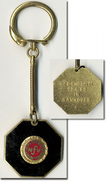 German Football Final 1958 Schalke v HSV Medal