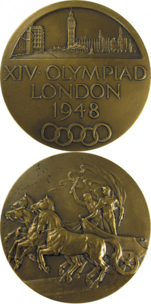 Participation Medal: Olympic Games 1948.