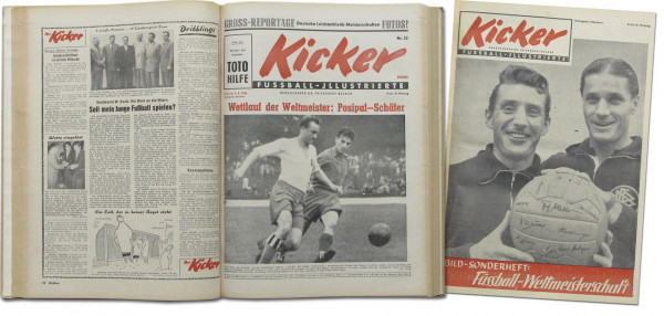 Kicker 1954 : Jg.: Nr.1-52 komplett
