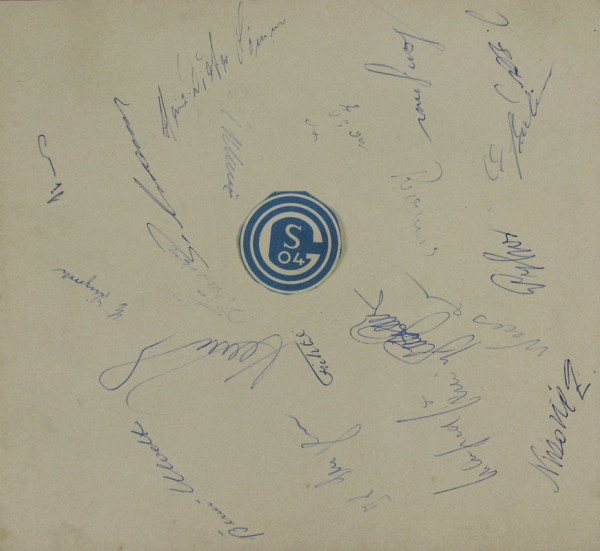 Schalke 04 - 1967: Football Autographs FC Schalke 04 1967
