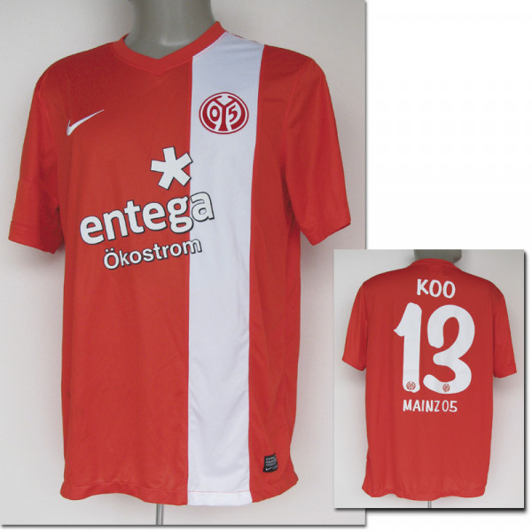 match worn football shirt FSV Mainz 2013/14