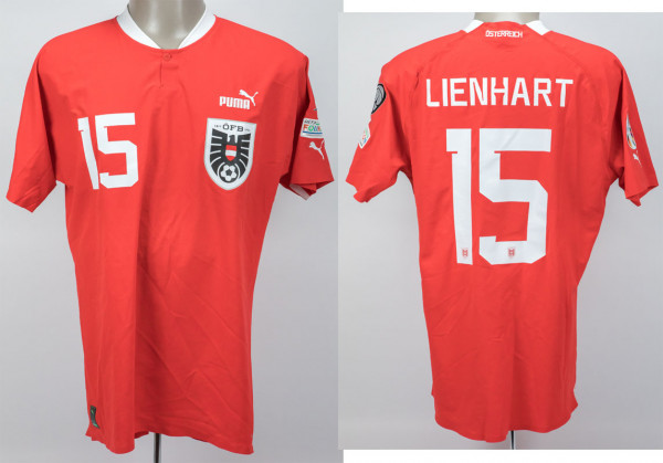 UEFA Euro 2024 match worn football shirt Austria