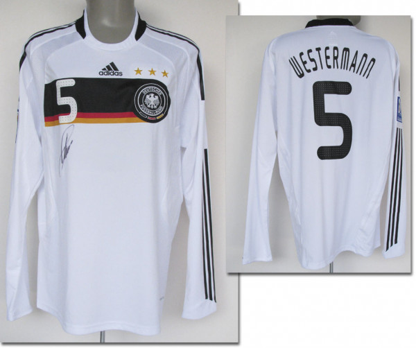 WM 2010 Spielertrikot Deutschland, signiert, DFB - Trikot 2008
