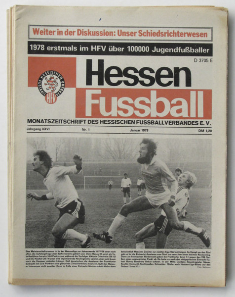 Hessen Fußball 1978 : Nr.1-12 komplett