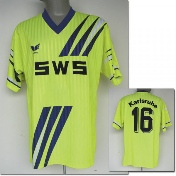 match worn football shirt Karlsruher SC 1990s