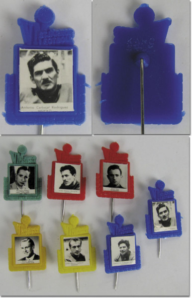 World Cup 1958. 7 Colletor Swedish pins