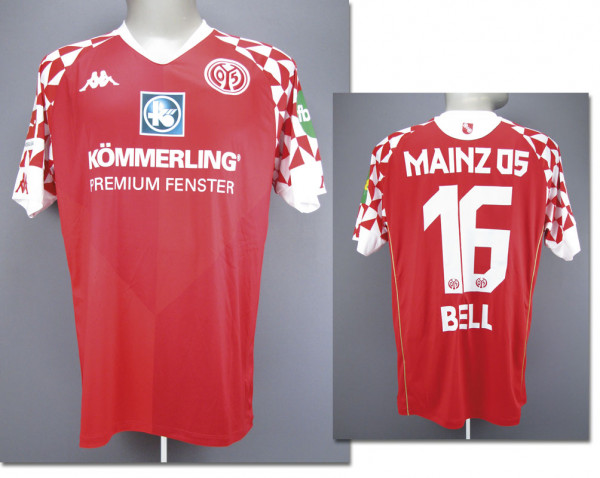 Stefan Bell Bundesliga Saison 2020/2021, Mainz, FSV 05 - Trikot 2020/2021