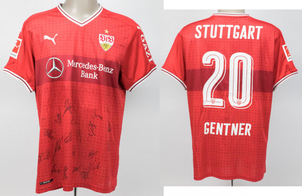 match worn football shirt VfB Stuttgart 2017/2018