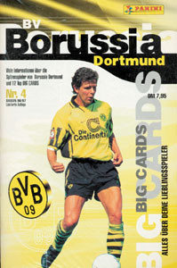 Sammelbilder-Panini Big Cards Nr.4. Borussia Dortmund Saison 96/97.