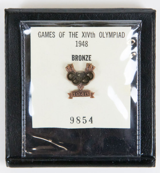 Olympic Games 1948. IOC Bronze Medal Winner Pin