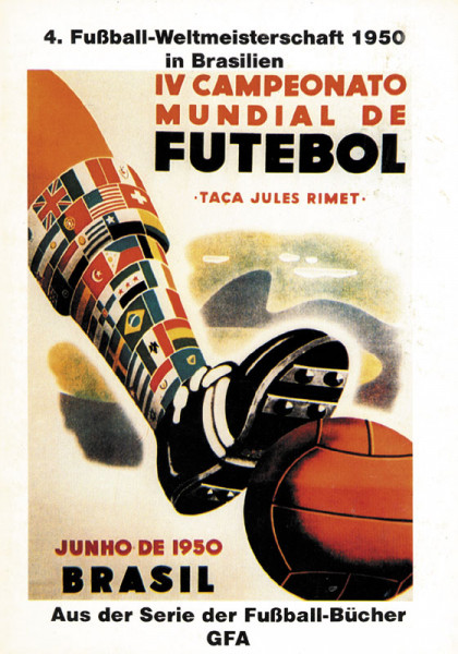 4.Fußball-Weltmeisterschaft 1950 in Brasilien.