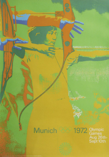 Olympic Games Munich 1972 Official Poster