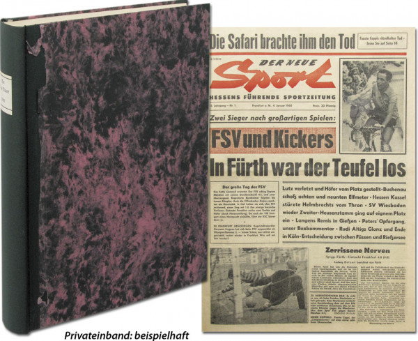 Der neue Sport 1961 : Jg. Nr.1-52 komplett