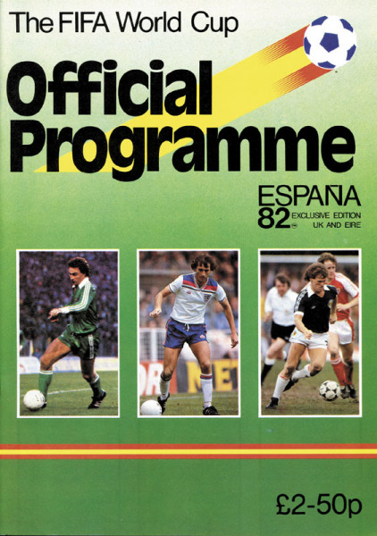 World Cup 1982. Official Programme UK & Eire