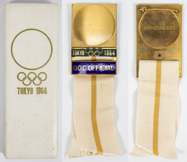 Participation Badge: Olympic Games 1964.