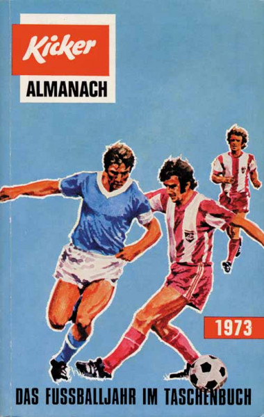 German Football Yearbook 1973 from Kicker.
