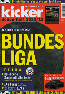 Sondernummer 2012 : Kicker Sonderheft 12/13 BL