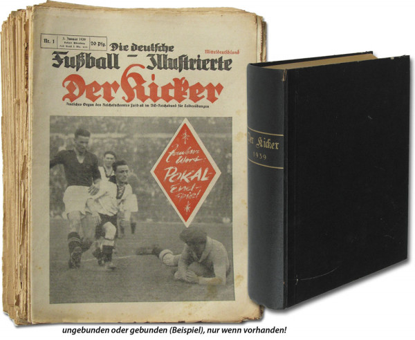 Kicker 1939 : Jg.: Nr.1-52 komplett